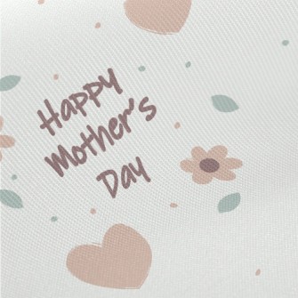 Warm Mother&#39;s Day Wishes Midweight Cotton Poplin