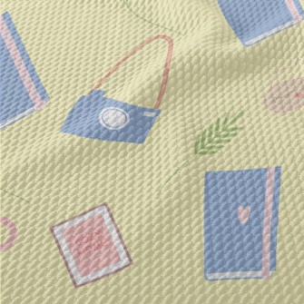 Laptop Camera Candle Birdseye Piqué