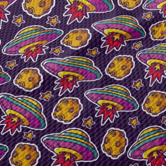 Asteroid UFO Birdseye Piqué