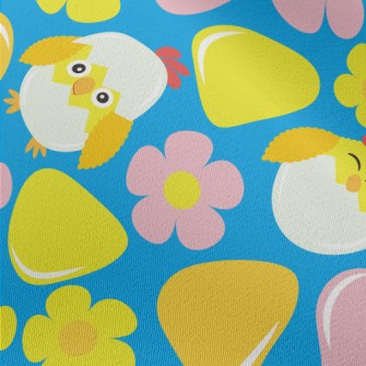 Happy Chick Breaking The Egg Chiffon