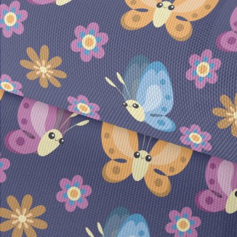 Big-eyed Playful Butterfly Waterproof Oxford