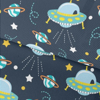 UFO In Outer Space Waterproof Oxford