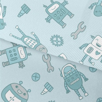 Smiling Robot Waterproof Oxford