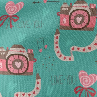 Love SLR Camera Waterproof Canvas