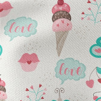 Alarm Clock Ice Cream Butterfl Waterproof Canvas