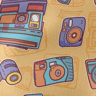 Retro Polaroid Camera Waterproof Canvas