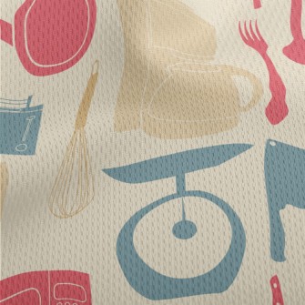 Food Baking Machines Athletic Mesh Flat Back