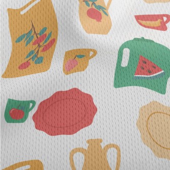 Beautiful Patterned Target Pla Athletic Mesh Flat Back