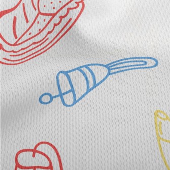 Crib Bottle Athletic Mesh Flat Back