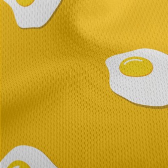 Perfect Poached Eggs Athletic Mesh Flat Back