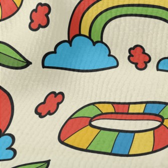 Cartoon Color Rainbow Terry