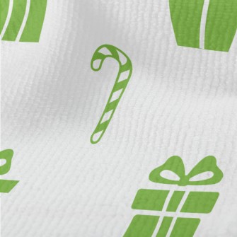 Candy Cane Gift Box Terry