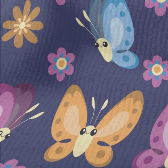 Big-eyed Playful Butterfly Terry