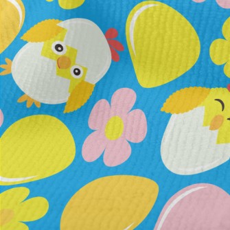 Happy Chick Breaking The Egg Terry