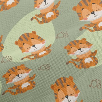 Meditation Sitting Tiger Performance Linen
