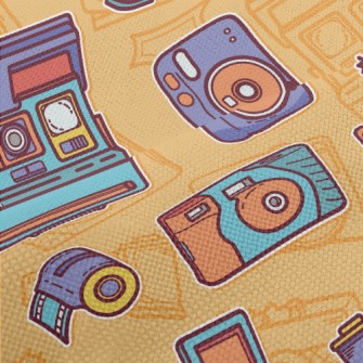 Retro Polaroid Camera Performance Linen