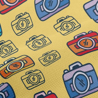 Cartoon Point-and-shoot Camera Performance Linen