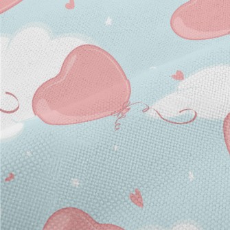 Love Balloons Flying To The Sk Performance Linen