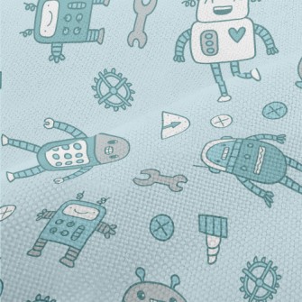 Smiling Robot Performance Linen