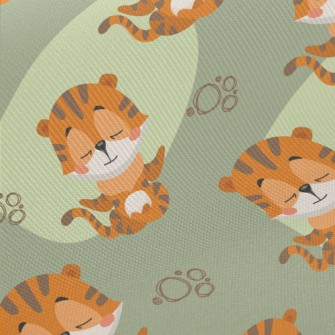 Meditation Sitting Tiger Twill