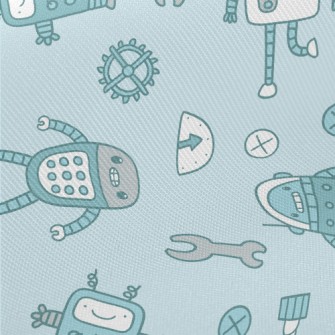 Smiling Robot Twill