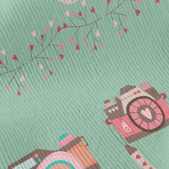 Pink Love SLR Camera Standard Corduroy