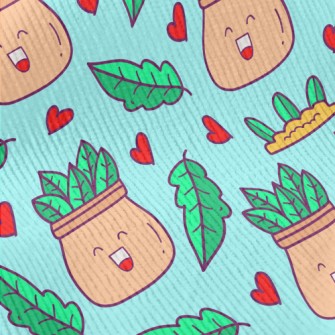 Laughing Potted Plants Standard Corduroy