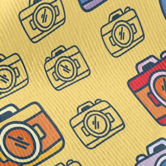 Cartoon Point-and-shoot Camera Standard Corduroy