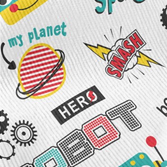 Outer Space UFO Robot Standard Corduroy