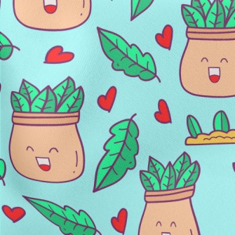 Laughing Potted Plants Stretch Ponte