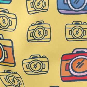 Cartoon Point-and-shoot Camera Stretch Ponte