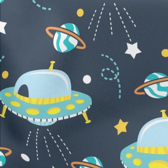 UFO In Outer Space Stretch Ponte