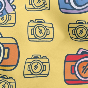 Cartoon Point-and-shoot Camera Micro Fleece