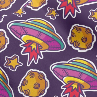 Asteroid UFO Micro Fleece