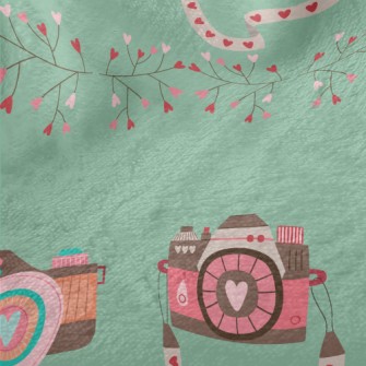 Pink Love SLR Camera Minky