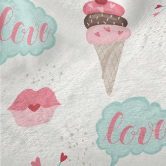 Alarm Clock Ice Cream Butterfl Minky