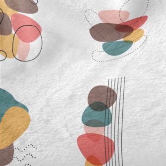 Abstract Color Block Dotted Li Minky