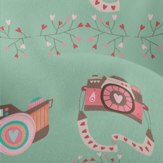 Pink Love SLR Camera Lightweight Performance Linen