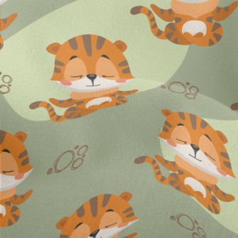 Meditation Sitting Tiger Lightweight Performance Linen