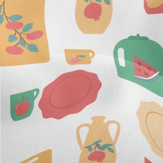 Beautiful Patterned Target Pla Lightweight Performance Linen
