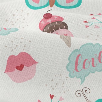 Alarm Clock Ice Cream Butterfl Modern Jersey