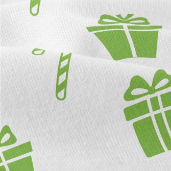 Candy Cane Gift Box Modern Jersey