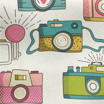 Various Camera Models Jersey Backed Fleece