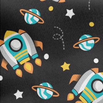 Rocket To Space Jersey Backed Fleece