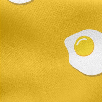 Perfect Poached Eggs Jersey Backed Fleece