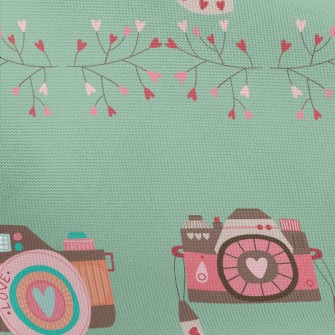 Pink Love SLR Camera Pongee