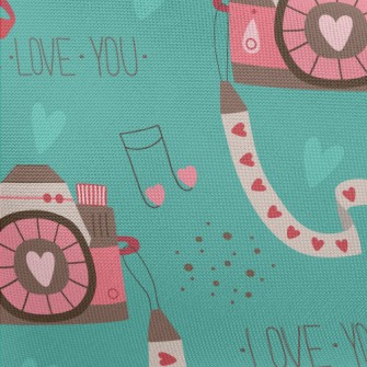 Love SLR Camera Pongee