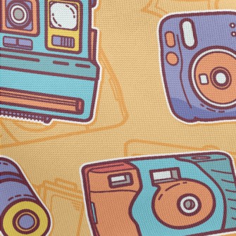 Retro Polaroid Camera Pongee