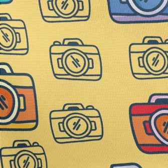 Cartoon Point-and-shoot Camera Pongee
