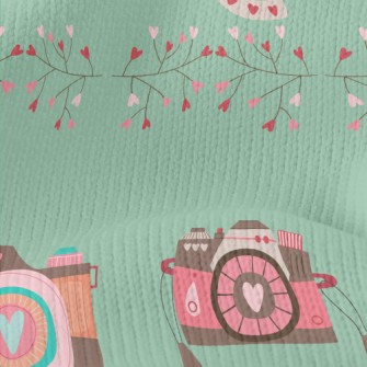 Pink Love SLR Camera Stretch Jersey